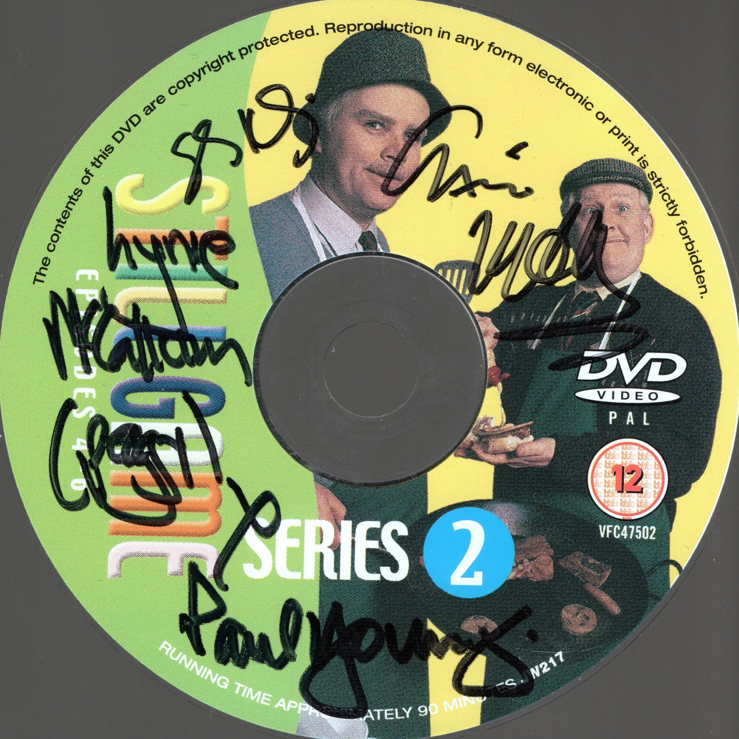 Gavin Mitchell, Sanjeev Kohli, Paul Young & Lynne McCallum - DVD (Multi Signed) (Other TV)
