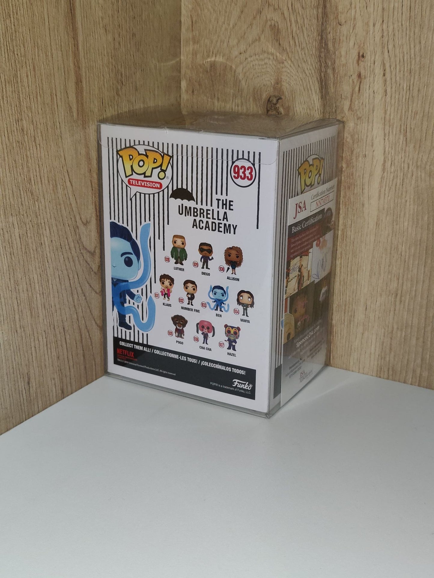 Justin H. Min - Funko Pop (JSA #NN74371 & 7BP) (Other TV)